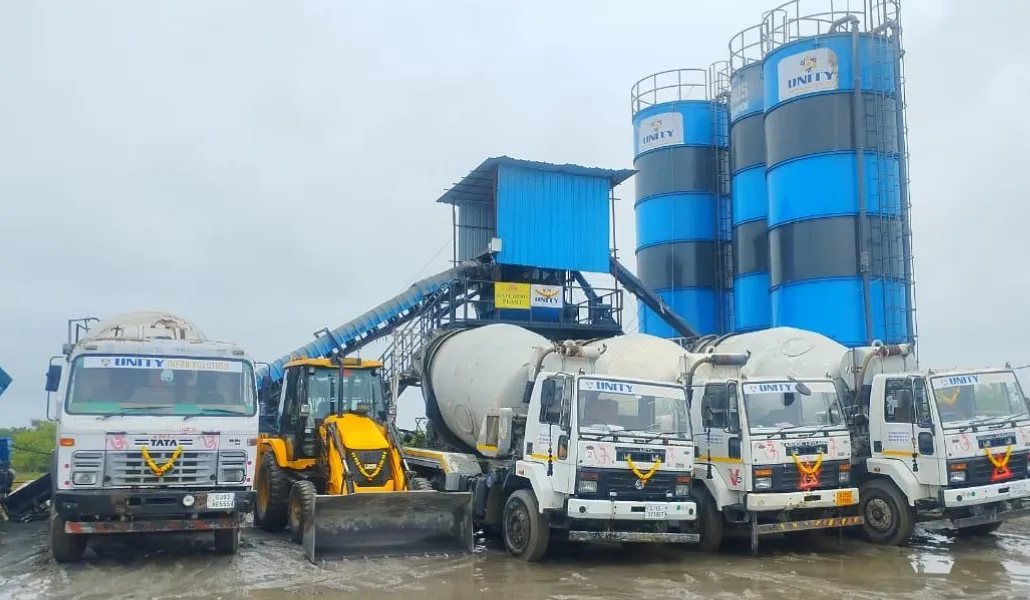 Heavy Construction Machinery Hire - RMC Plant, Concrete Pump, and Transit Mixers